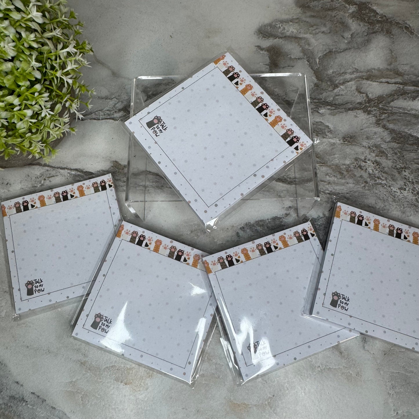 The Sticky Note Collection - Cat Talk To The Paw