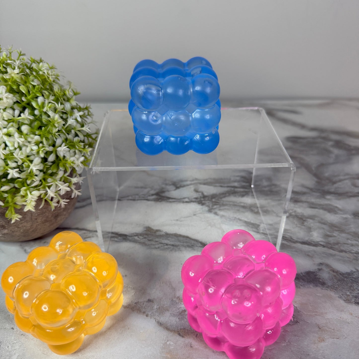 Squishy Toy - Smooth Cube - PREORDER
