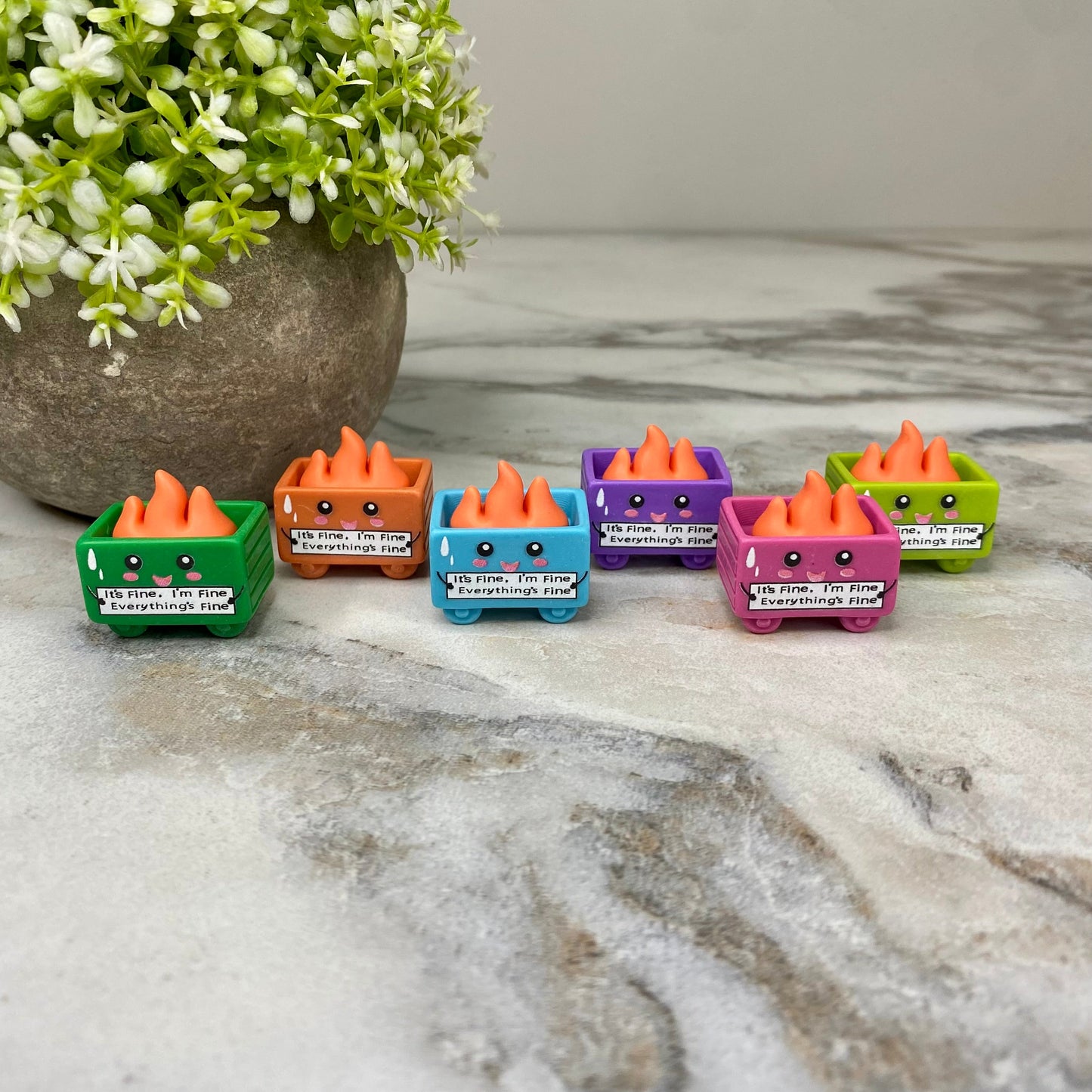 Figurine Toy - Dumpster Fire Mix