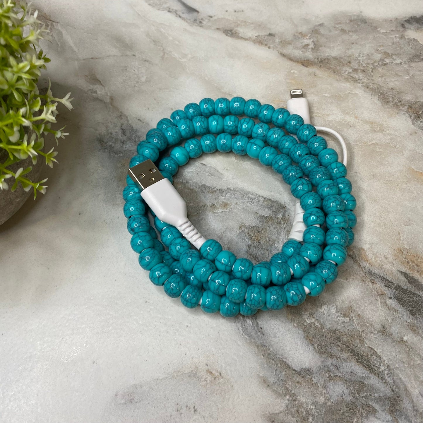 Charging Cord - Beaded #2 - PREORDER 3/14-3/17