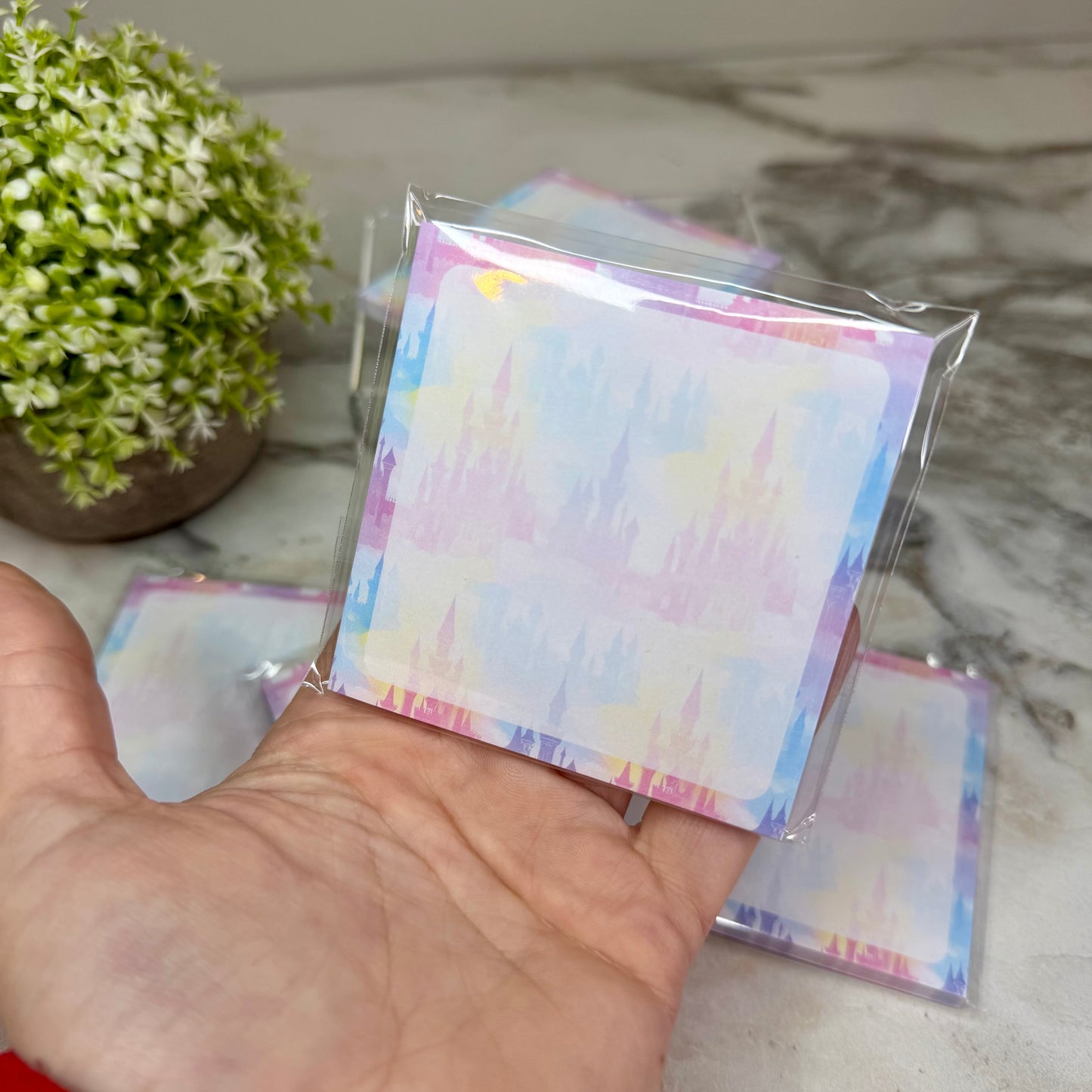 The Sticky Note Collection - Pastel Castle