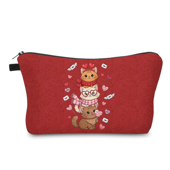 Pouch - Valentine’s Day - Cat Hearts