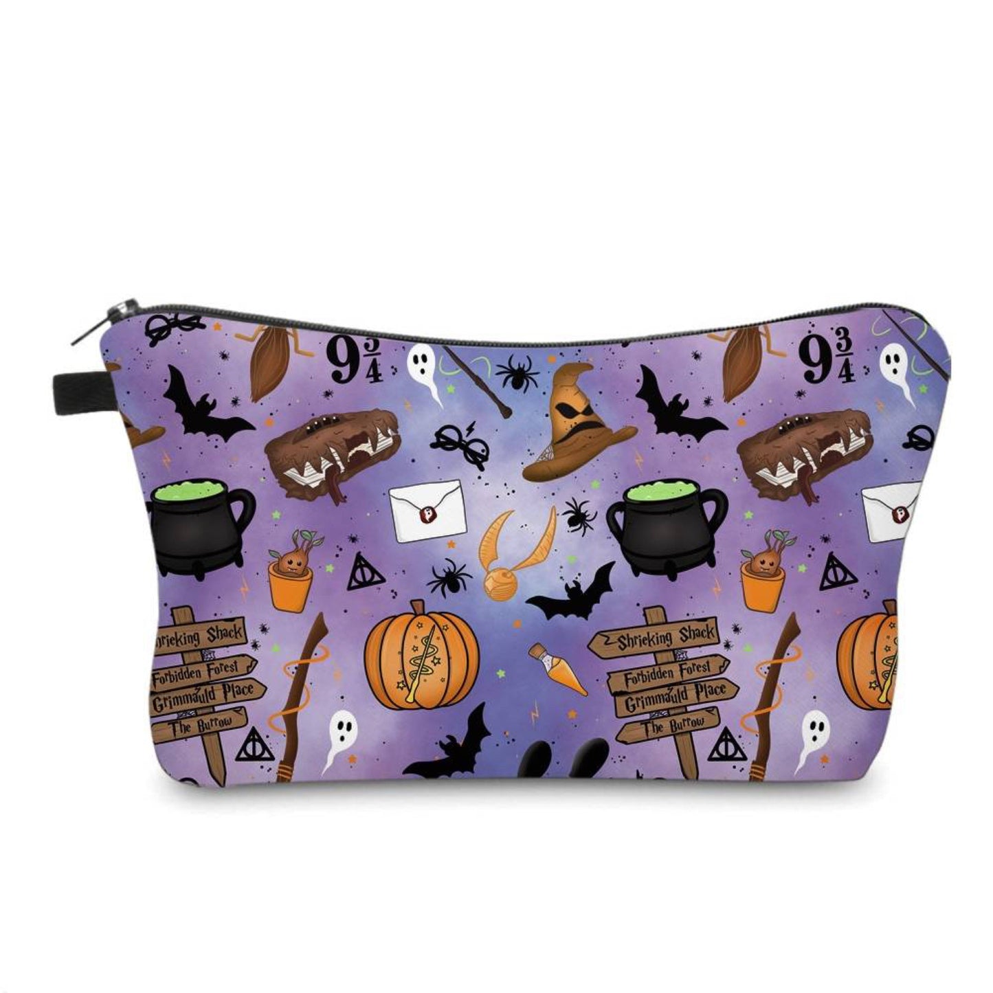 Pouch - Magic Purple Pumpkins