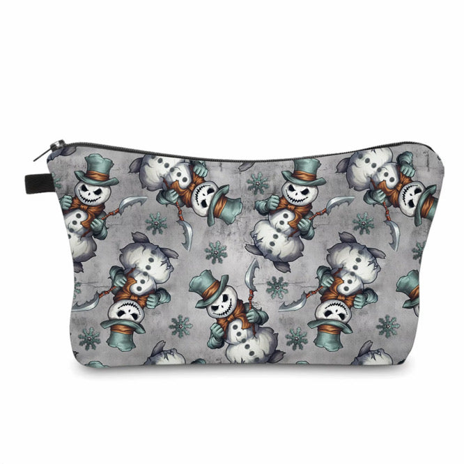 Pouch - Christmas - Creepy Snowman