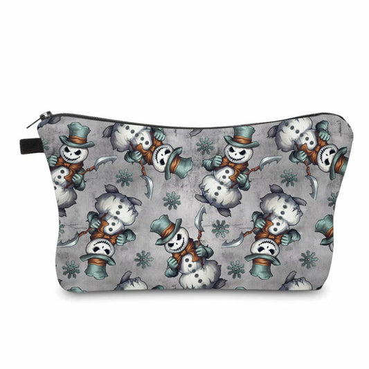 Pouch - Christmas - Creepy Snowman