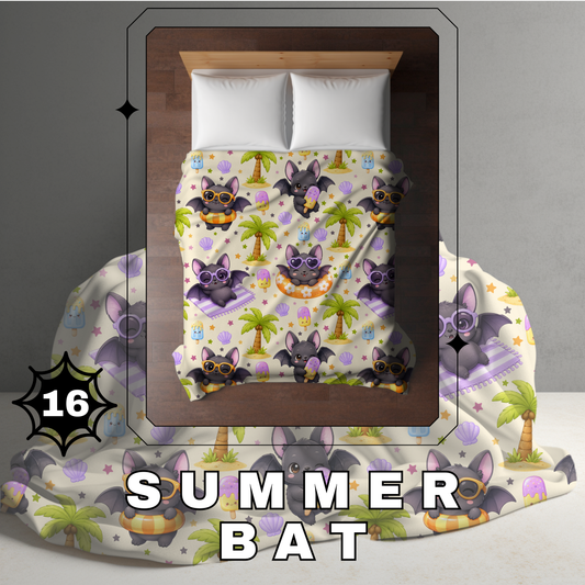 Blanket Halloween #16 - Summer Bat - PREORDER ends 7/25