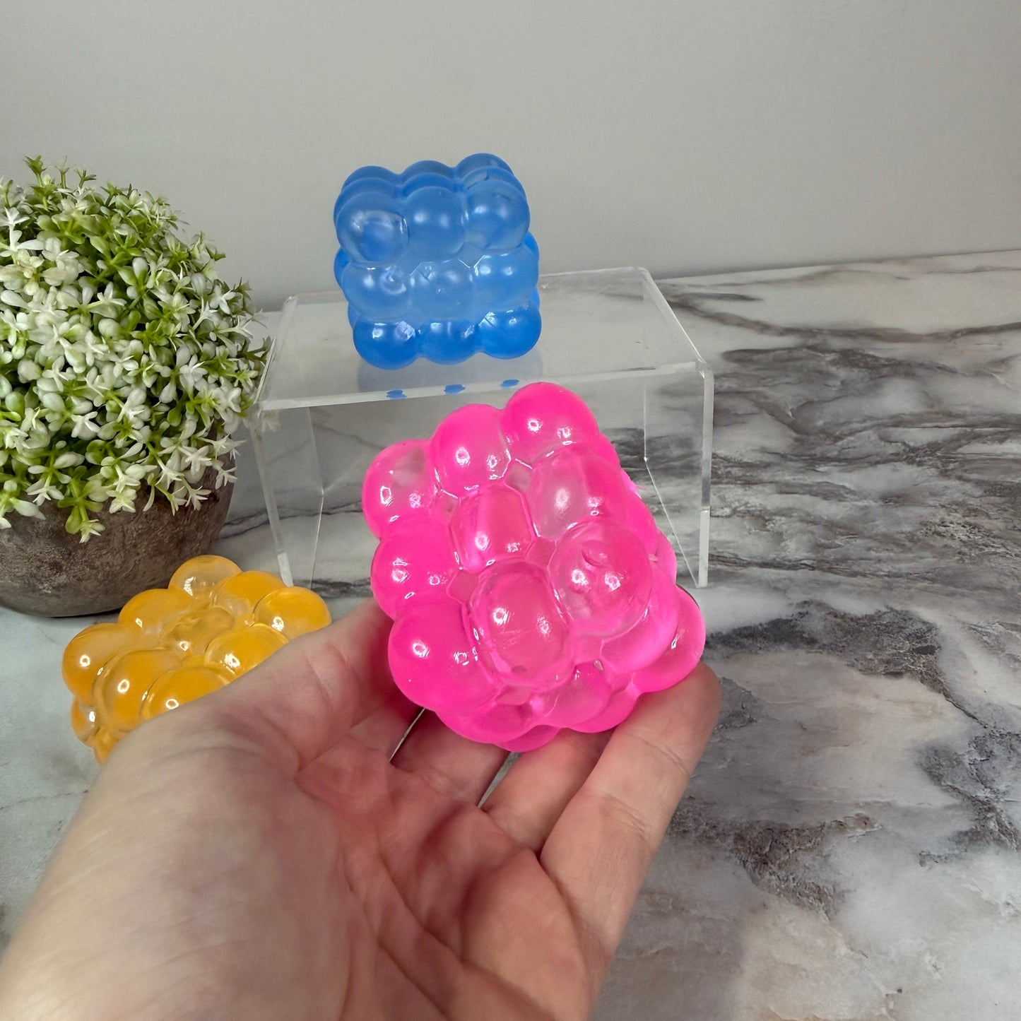 Squishy Toy - Smooth Cube - PREORDER