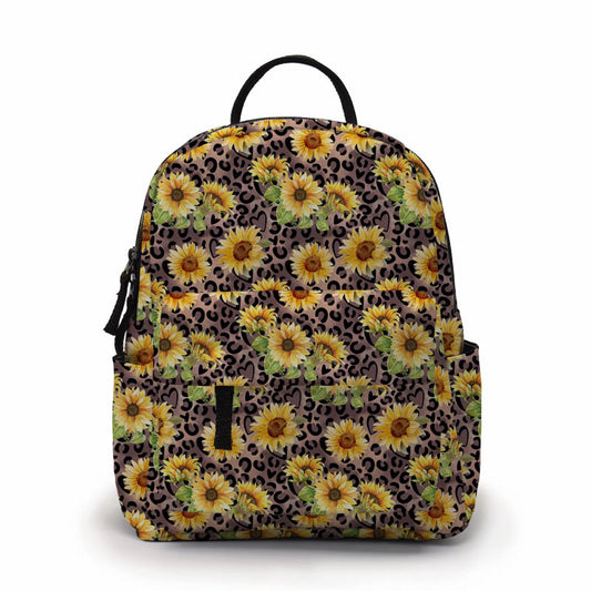Mini Backpack - Sunflower Animal Print