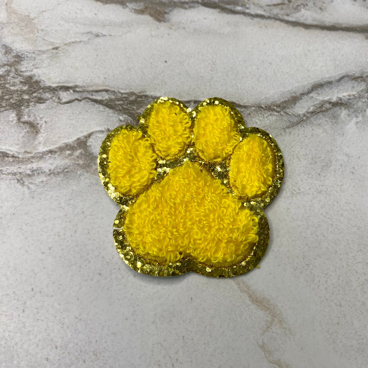 Chenille Patches - Paw Print