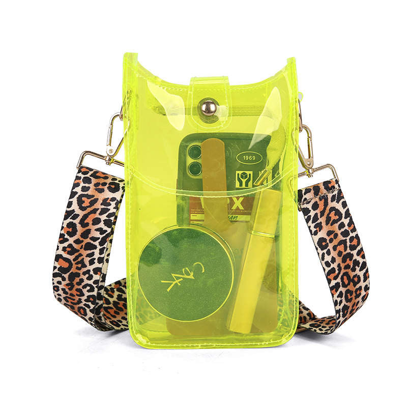 Ava - Colorful Clear, Slim Crossbody & Phone Bag