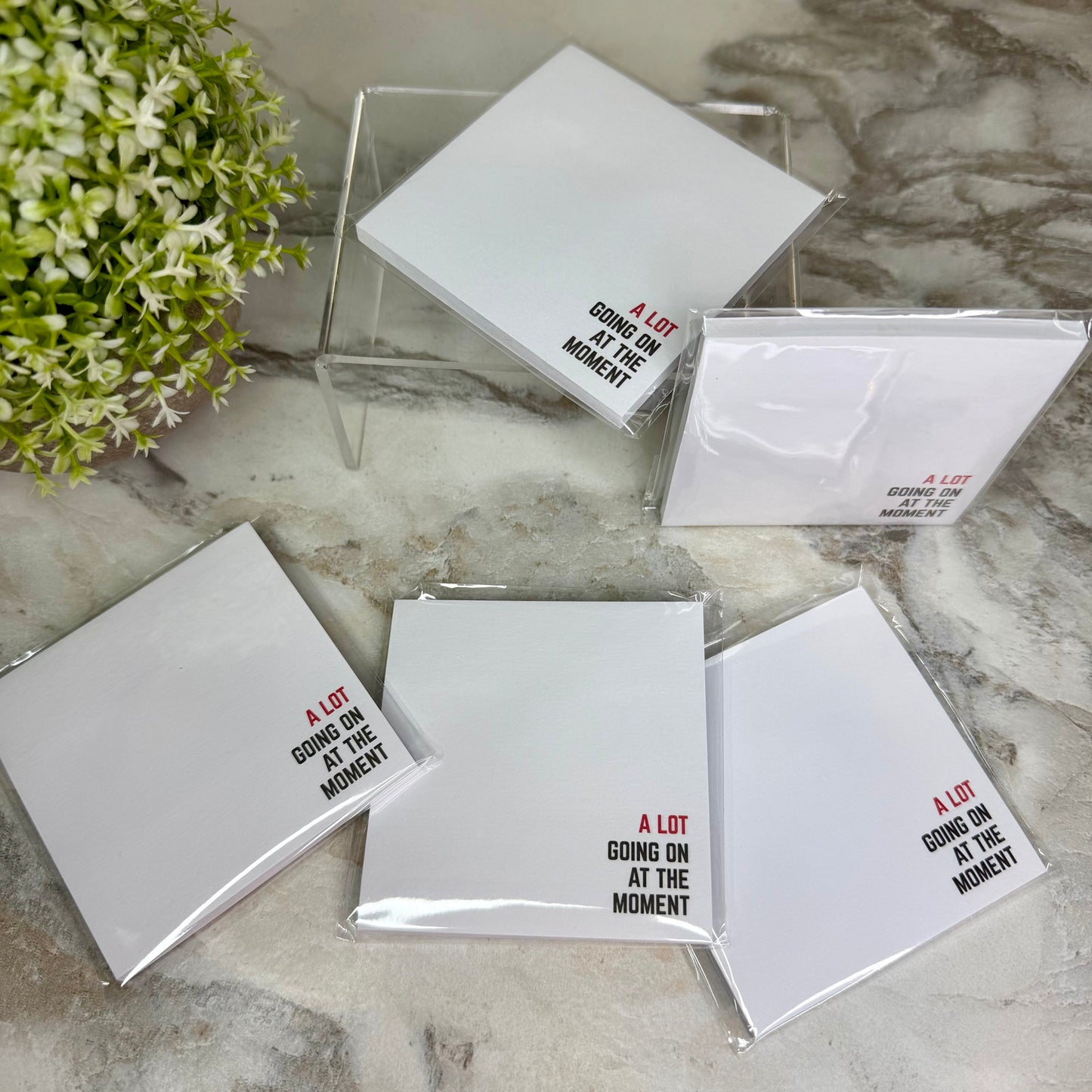 The Sticky Note Collection - A Lot Going On At The Moment