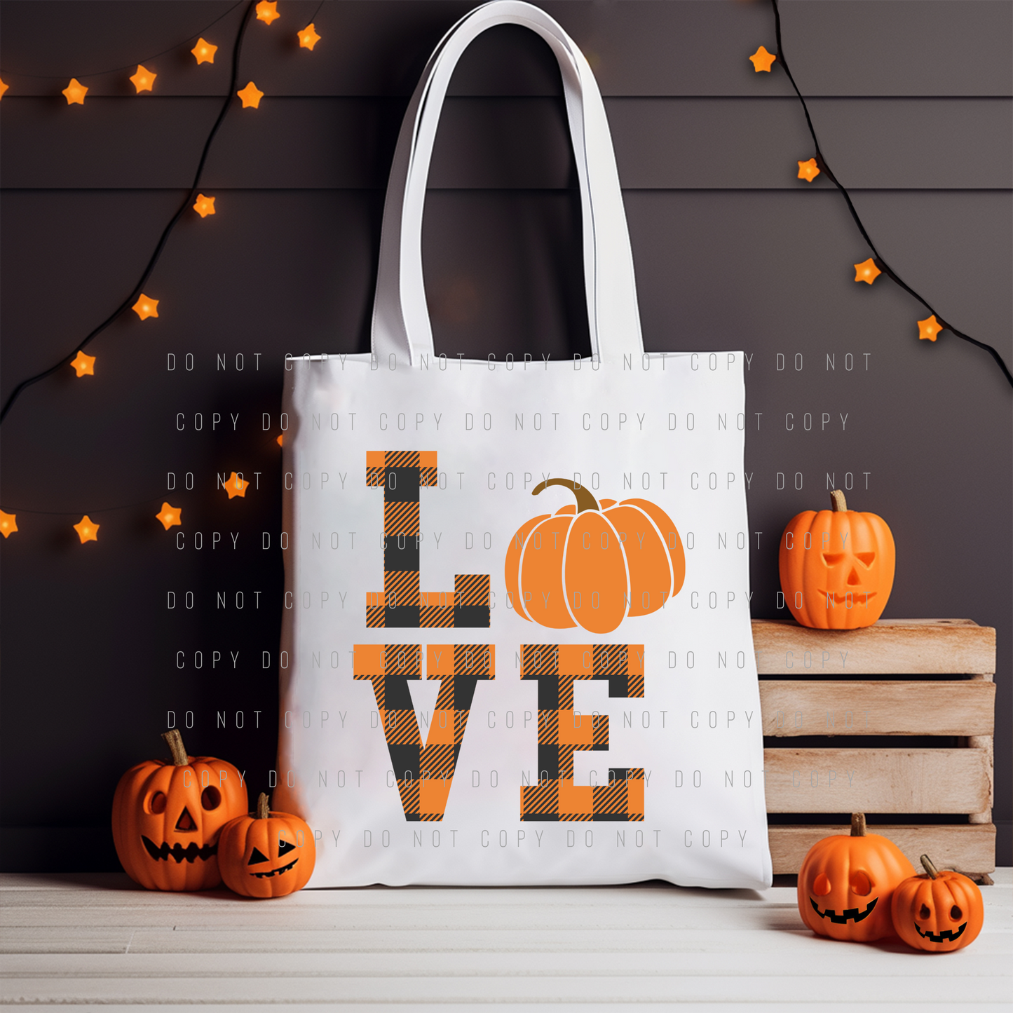 Tote Bag - Pumpkin Love