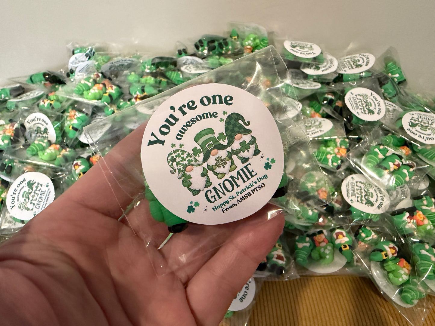 Gnome Figurines  - St. Patrick’s Day Individual Assortment (3 pack)