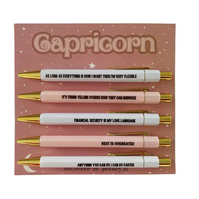 Pen Set - Capricorn