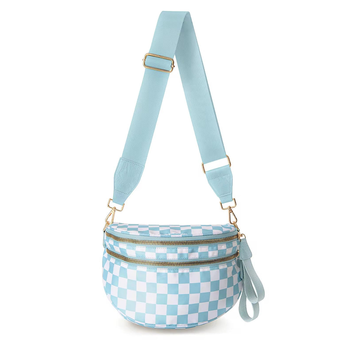 Roni - Checkered- Nylon Crossbody