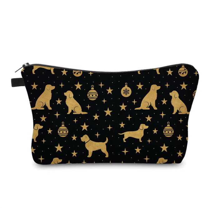 Pouch - Dog Gold Black
