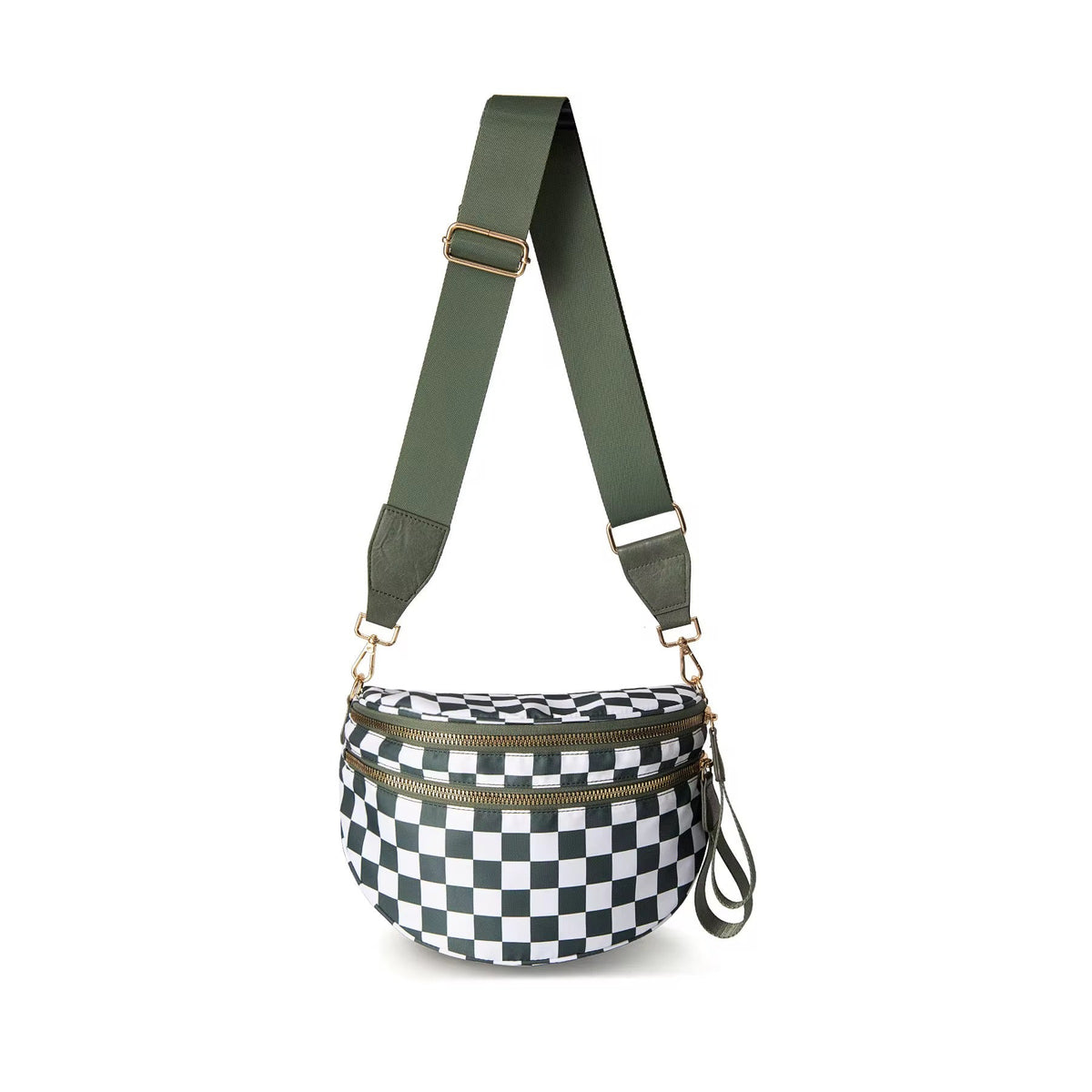 Roni - Checkered- Nylon Crossbody