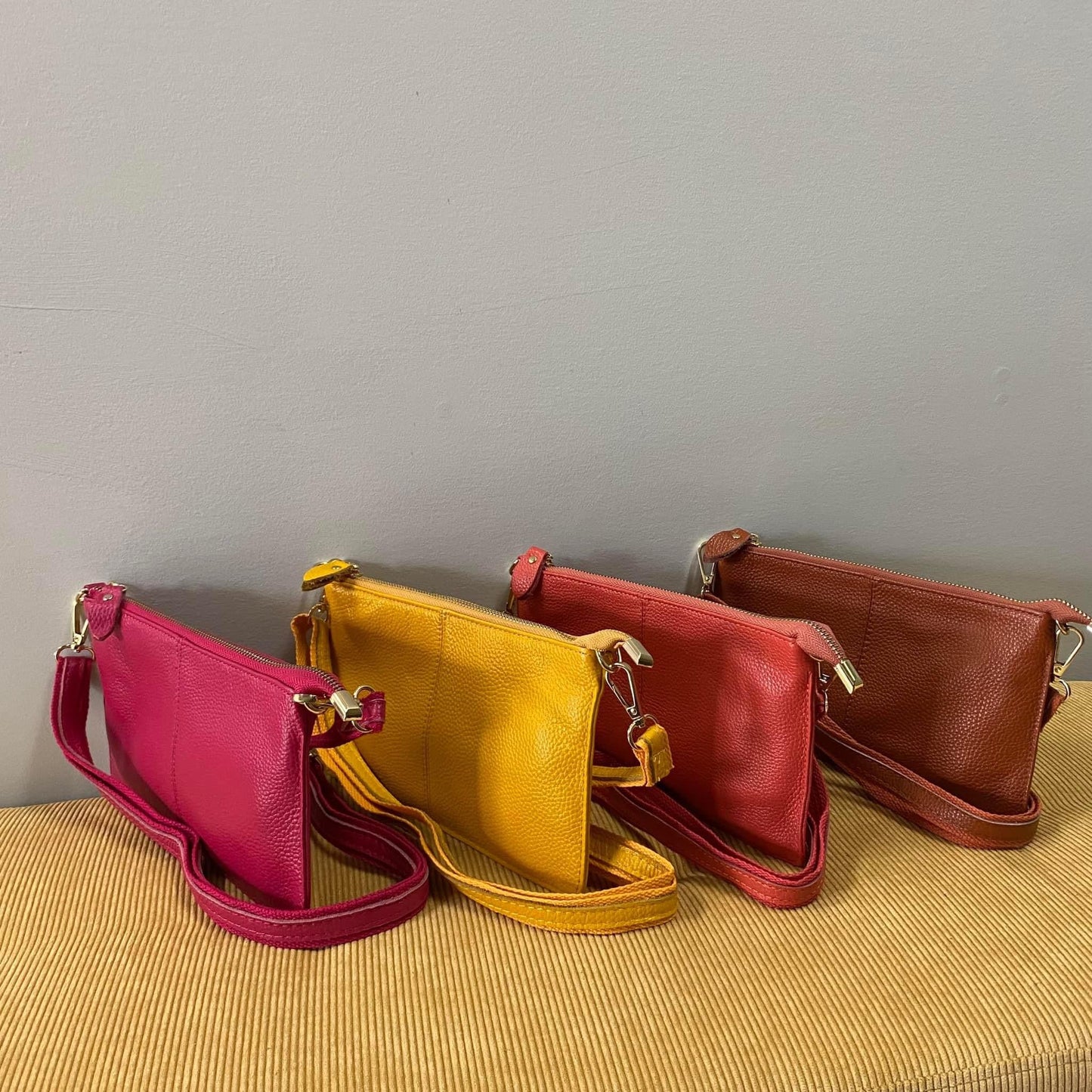 Megan Clutch Crossbody - Genuine Leather