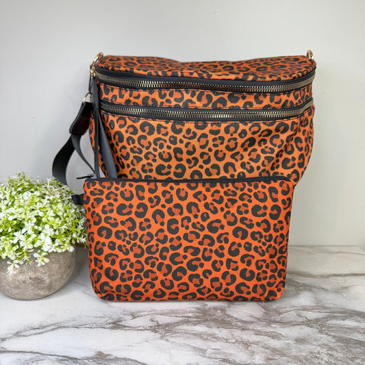 Bundled Set - Roni & Pouch - Caramel Animal