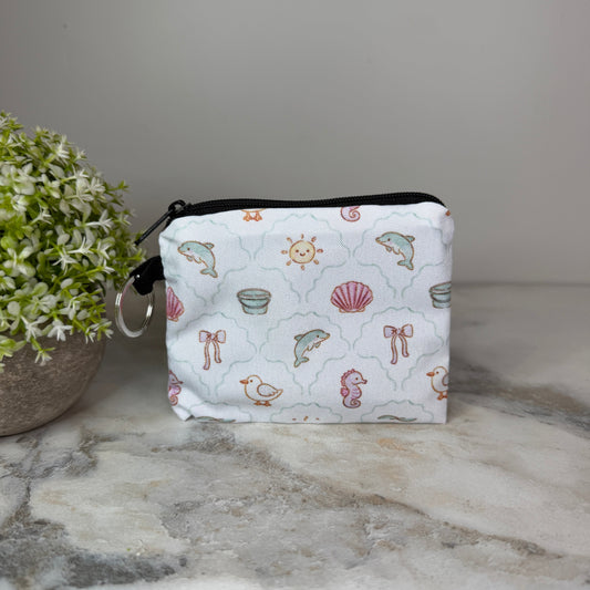 Mini Pouch - Summer Cute Scallop Things