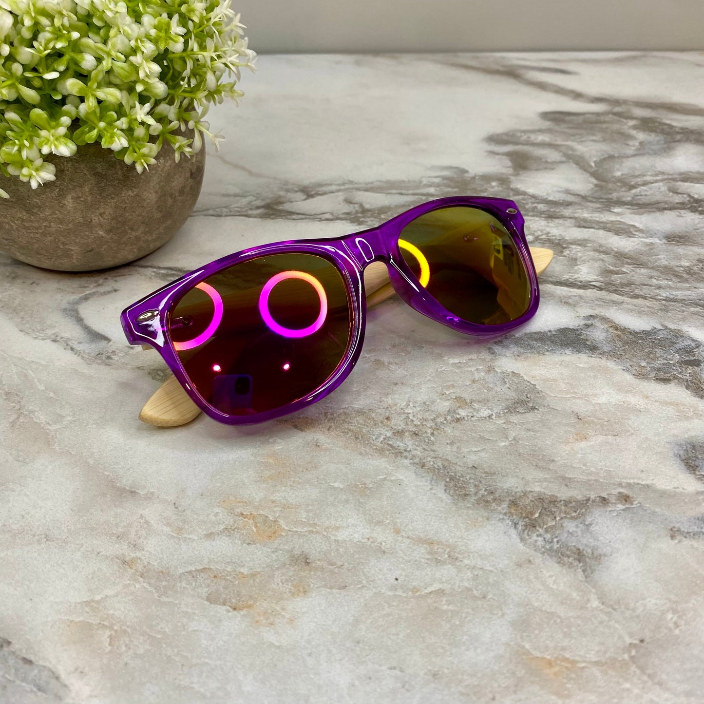 Sunglasses - Style A - Pink Purple