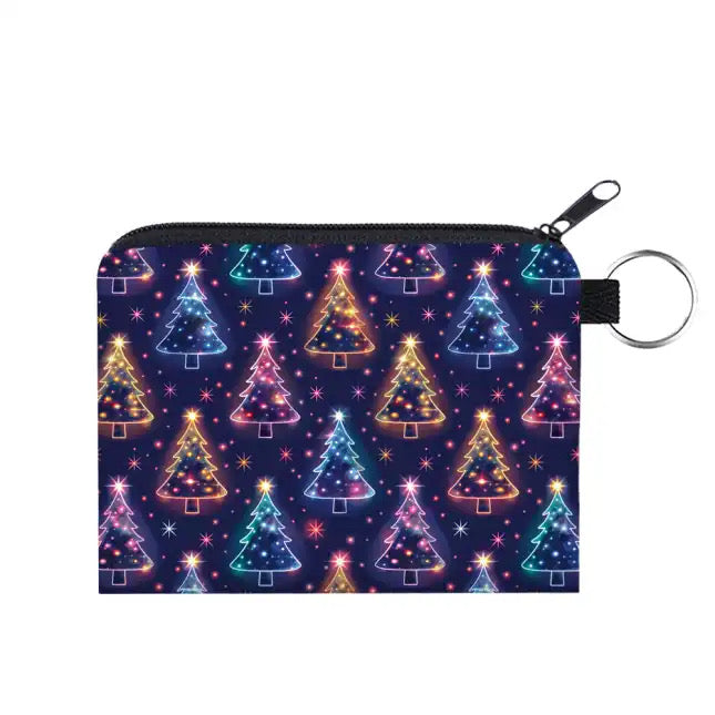 Mini Pouch - Christmas 2024 - Neon Trees