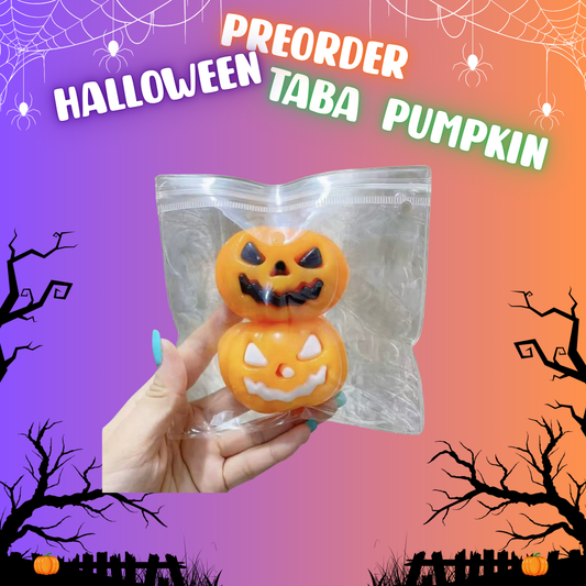 Squishy Toy - Halloween Taba Pumpkin - PREORDER