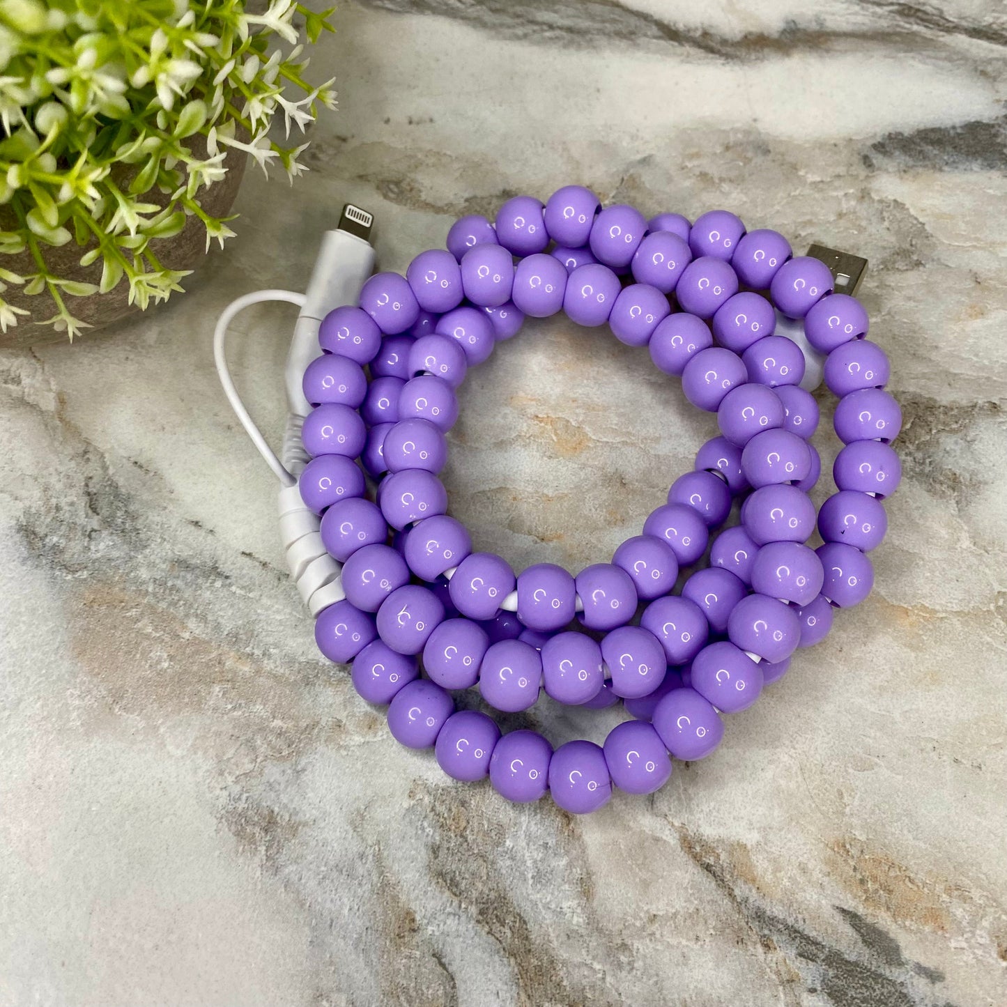 Charging Cord - Beaded #2 - PREORDER 3/14-3/17