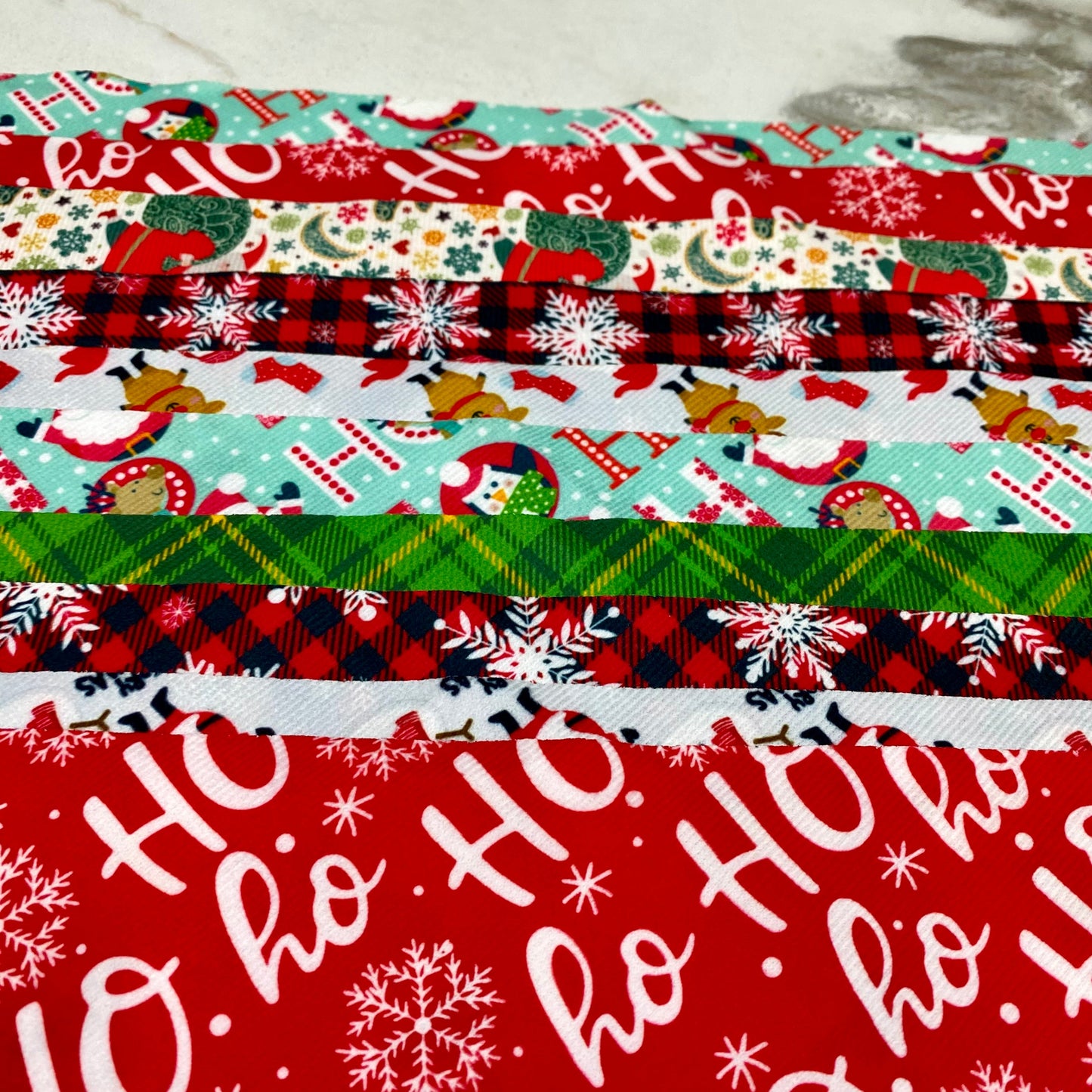 Dog Bandana - Christmas Mix - Flannel-Like Feel