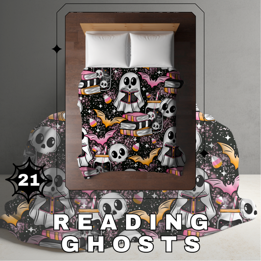 Blanket Halloween #21 - Reading Ghosts - PREORDER ends 7/25
