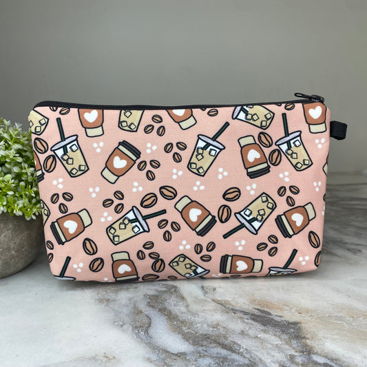 Pouch - Coffee, Iced Coffee Hearts