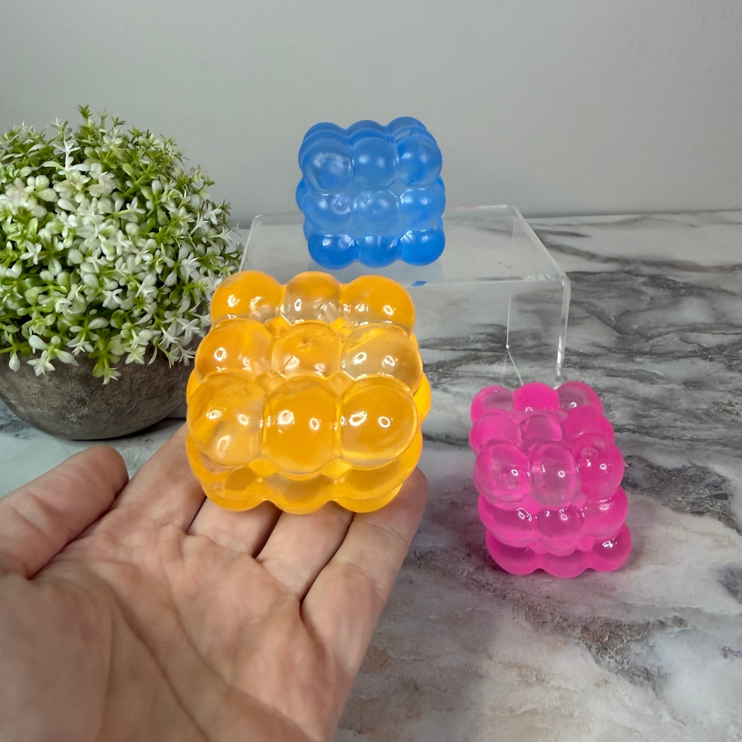 Squishy Toy - Smooth Cube - PREORDER