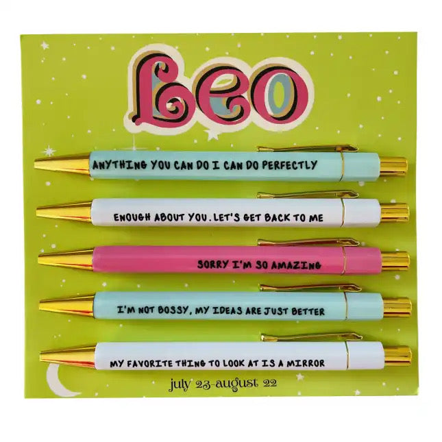 Pen Set - Leo