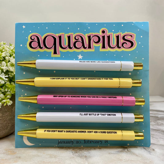 Pen Set - Aquarius