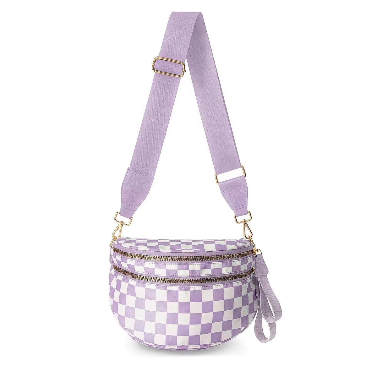 Roni - Checkered- Nylon Crossbody