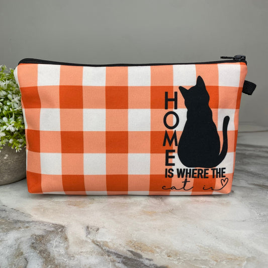 Pouch - Cat, Home Is
