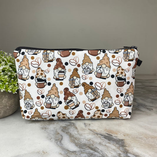 Pouch - Gnome Coffee All Over Design