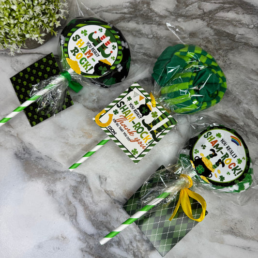 Socks - St. Patrick’s Day Lollipops