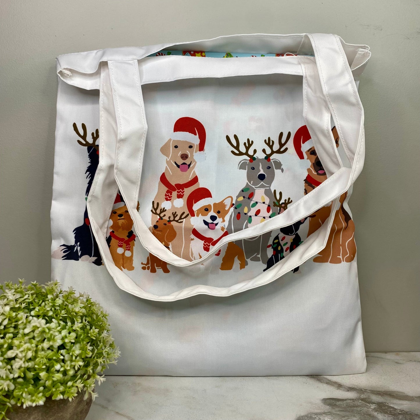 Tote Bag - Christmas - #15 - Dogs