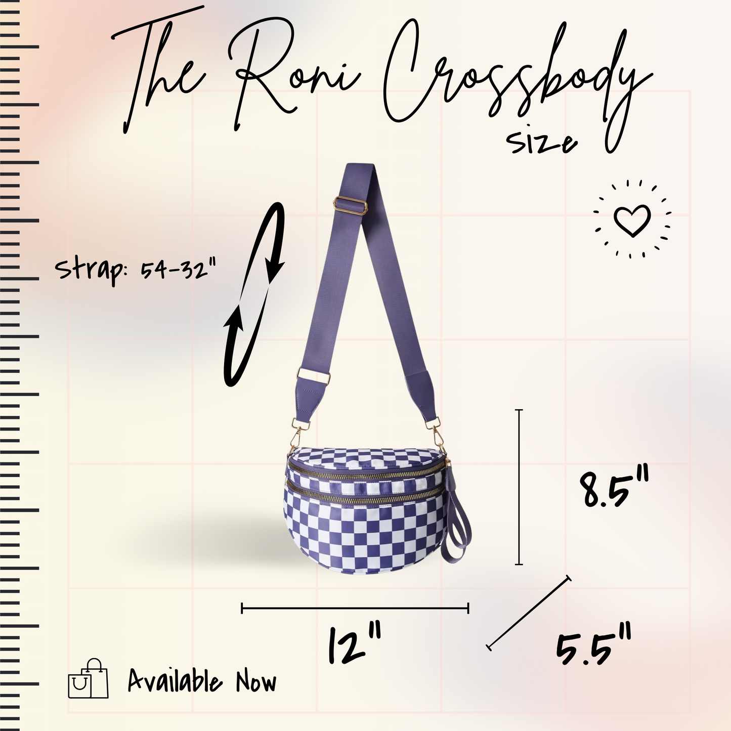 The Roni Nylon Crossbody - Cherry