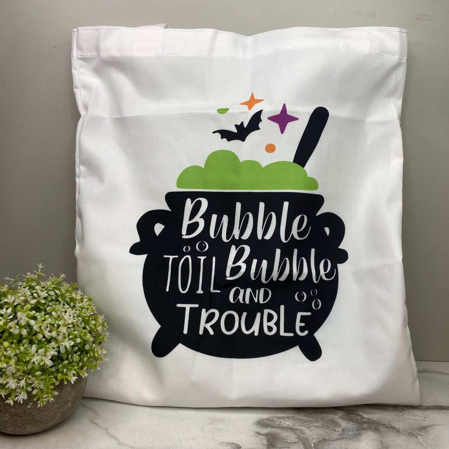 Tote Bag - Halloween - Bubble Bubble