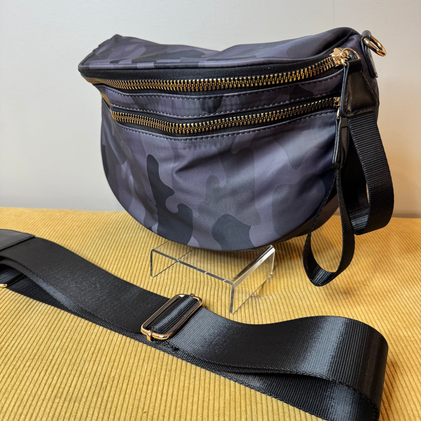 The Roni Nylon Crossbody - Camo #1