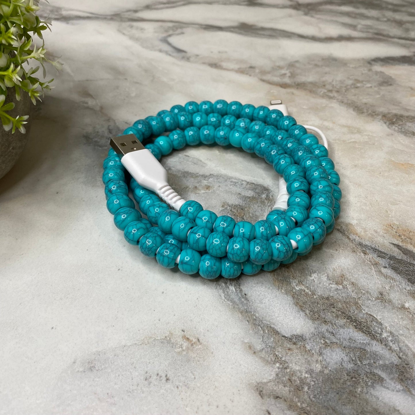 Charging Cord - Beaded #2 - PREORDER 3/14-3/17