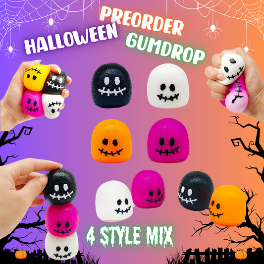 Squishy Toy - Halloween Gumdrop - PREORDER