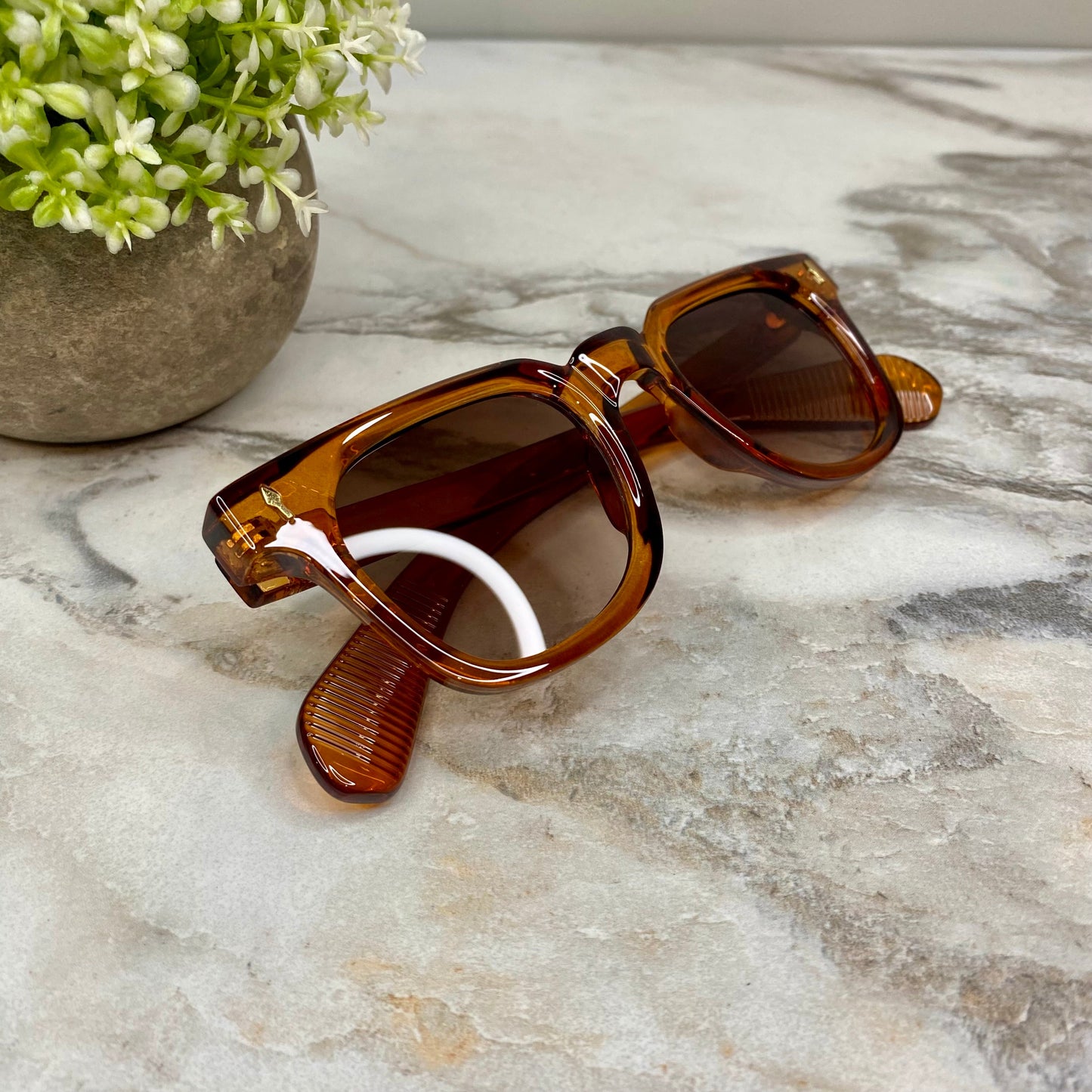 Sunglasses - Style B - Orange Tea