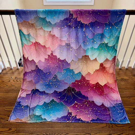 Blanket - Petal Golden Floral