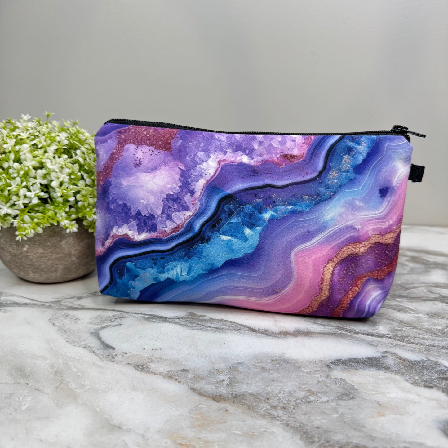 Pouch - Purple Marble