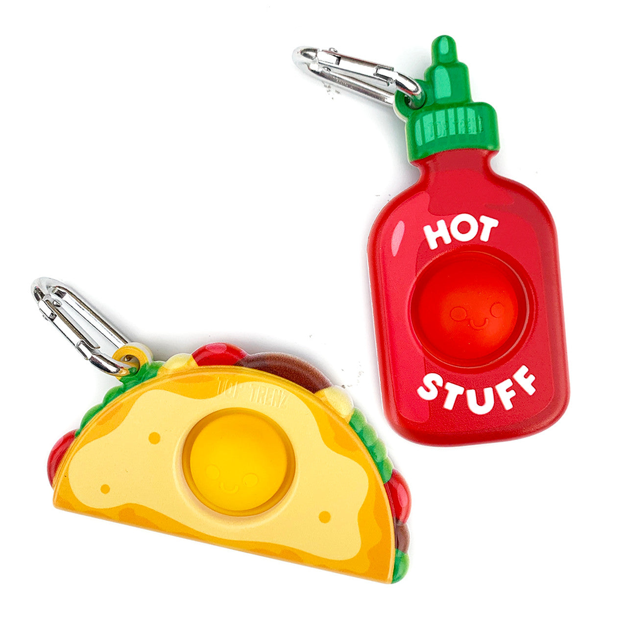 OMG Mega Pop Best Friend Keychain Toy - Taco & Hot Sauce